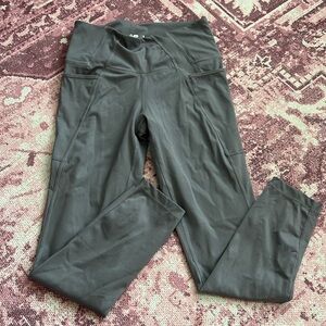 New Balance Gray/Purple Leggings